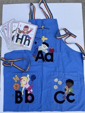 Creative Pockets TEACHING APRON and 26 ABC Interactive Lesson ACTIVITY Cards
