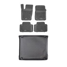 Rezaw-plast Floor Mats For Jeep Grand Cherokee 20112021 Pe Cargo Mat Blk