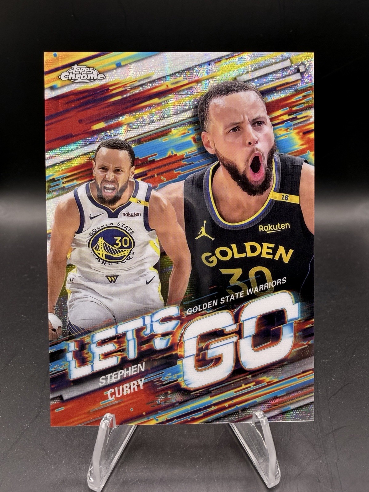2025-26 Topps Chrome Stephen Curry Let's Go SSP #LG-1 Warriors