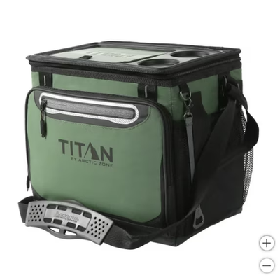 Titan by Arctic Zone Green 40 Can Collapsible Cooler NWT | eBay