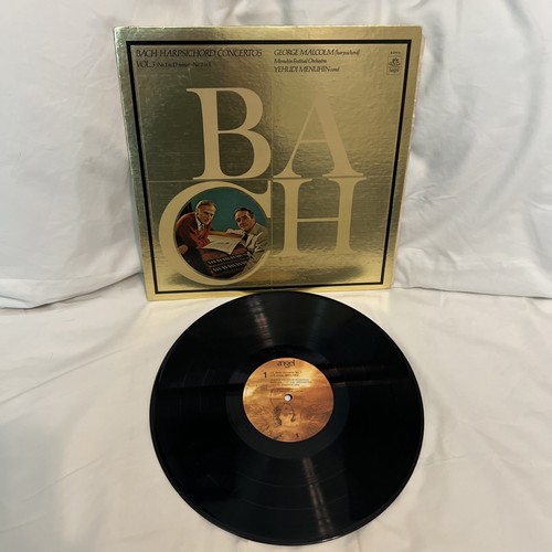 Bach Harpsichord Concertos Vol. 3 / Malcolm / Menuhin - Picture 1 of 5