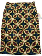 LulaRoe Skirt Womens Size Small Multicolor New Stretch