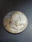 1960-D 50C Franklin Half Dollar Vf 90 % Silver