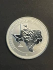 2025 Texas Bullion Depository 1 Oz .9999 Silver Round The State Of Texas