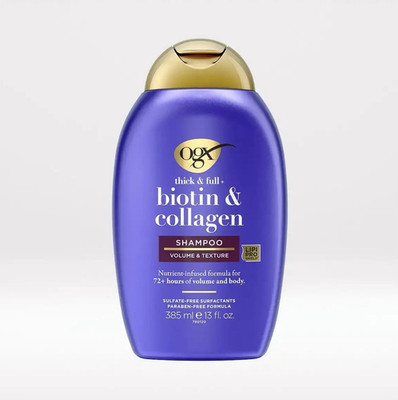 OGX Thick & Full+ Biotin & Collagen Shampoo Sulfate-Free Volumizing 13 fl oz