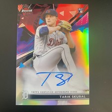 2021 Topps Finest Tarik Skubal Rookie Auto RC #FA-TSK