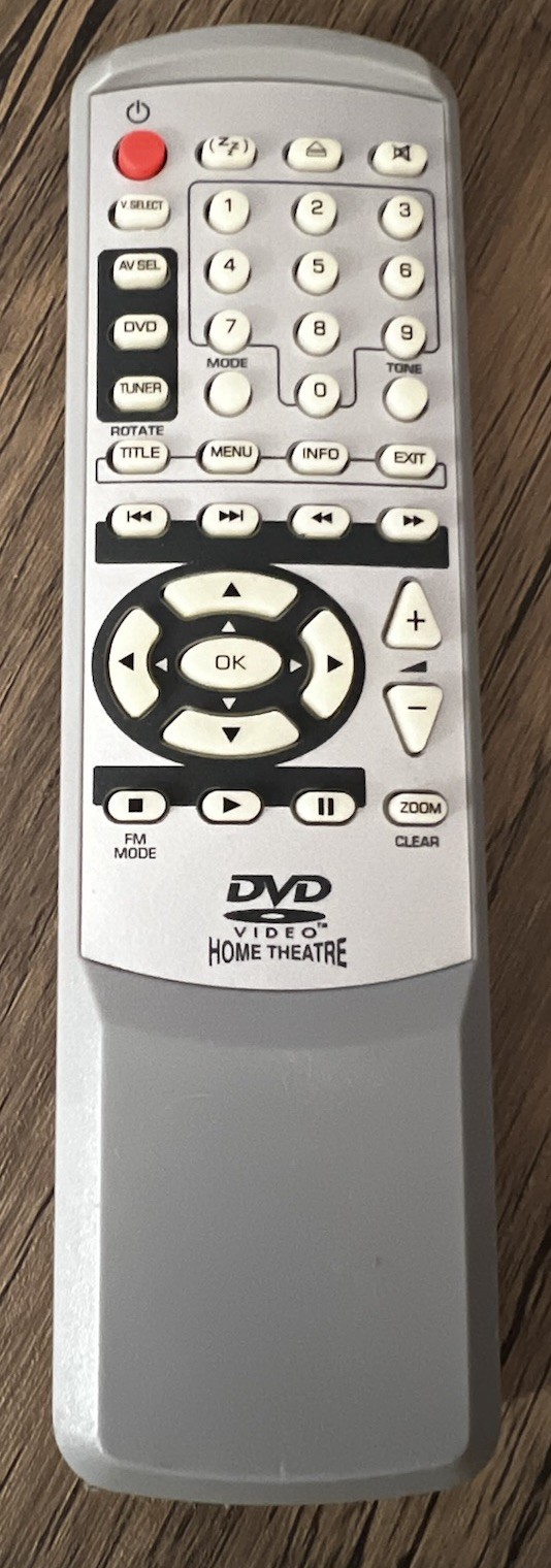 KOSS KS5192 DVD HOME THEATER REMOTE CONTROL KS4192 JSI KS210