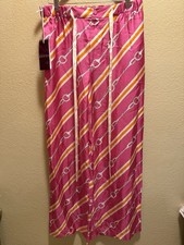 New Authentic Gucci Horsebit Logo Silk Pants ...