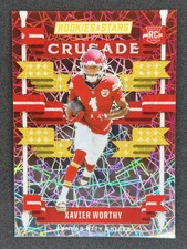 2024 Panini Rookies & Stars Crusade Xavier Worthy #C-XWY Longevity RC