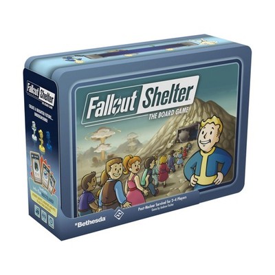 FFG Brettspiel Fallout Shelter - Die Brettspielbox VG+/NM