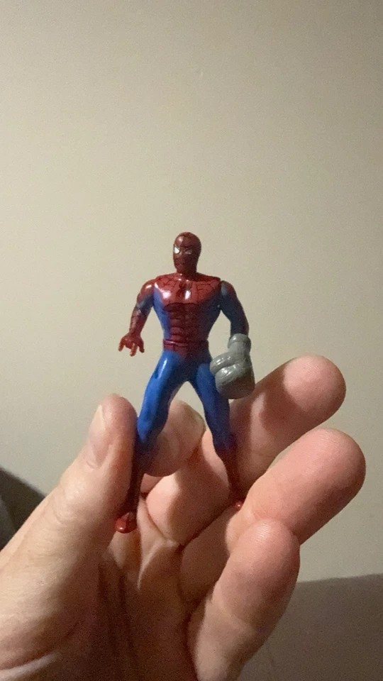 Vintage 1994 Marvel SPIDER MAN Action Figure Comics Collectable - METAL Figurine - Image 3 of 4