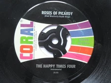Happy Times Four Roses Of Picardy 7" Coral 62494 VG 1970s US pressing