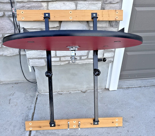Wall Mounted 24" Adjustable Speed Bag Platform by Ringside 30" Dia. 36" L 36" W