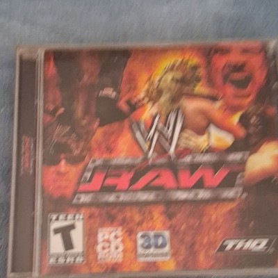 THQ WWE Raw PC 2002 3D Sports Action Wrestling Manual NTSC-U/C T-Teen