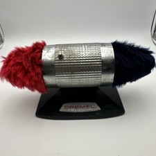 Vintage Dremel 775 Chrome Electric Double Shoe Boot Shine Buffer Polisher MCM