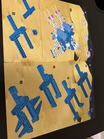 Lego 6980 Galaxy Commander Instruction Manual Only