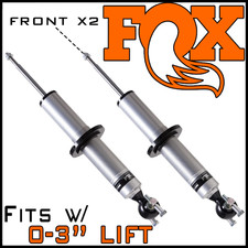 Fox 2.5 Performance Front Shocks Absorbers Fit 2021-2026 Ford Bronco W0-3 Lift