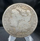 1882 P Morgan Silver Dollar - 90% Silver Piece US $1 Coin