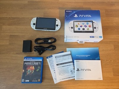 Sony PS Vita PCH-2000ZA22 1GB Handheld Console - Glacier White CIB US SELLER