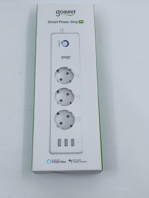 Gosund Smart Power Strip P1 WLAN Steckdosenleiste 3-fach 3x USB_0,642_5