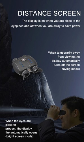 Naked Eye 3D VR Binocular Night Vision Device 6X Digital Zoom Dual Lens 32GB - Picture 15 of 24