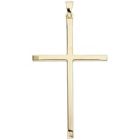 Jobo AnhäNger Kreuz Schmal 333 Gold Gelbgold KreuzanhäNger Goldkreuz