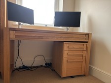 M&S Solid Oak Sonoma Desk