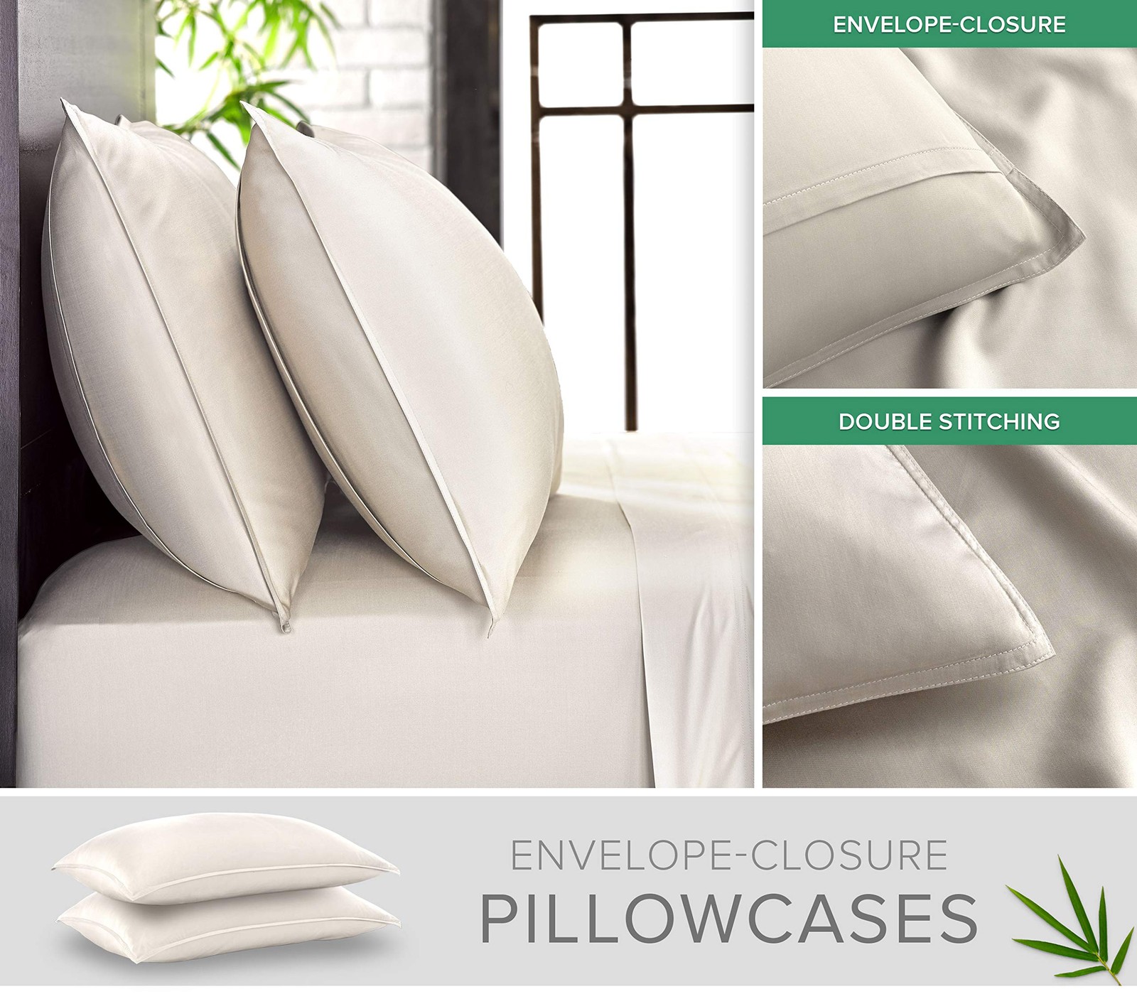 King Sheets by Pure Bamboo, Genuine 100 Organic Viscose Derived from Bamboo ...