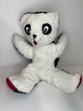 Vintage Panda Bear Plush Stuffed Animal Soft