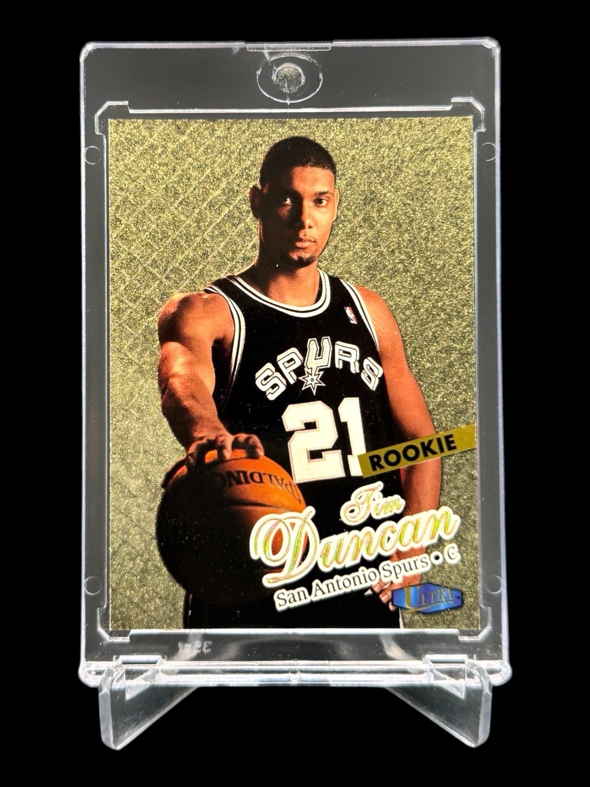 1997 Fleer Ultra TIM DUNCAN ROOKIE GOLD MEDALLION SSP VARIATION RC #131G🔥RARE🔥