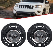 For 2014-2021 Jeep Grand Cherokee Fog Lights Clear Front Bumper Lamps Leftright For 2014-2021 Jeep Grand Cherokee Fog Lights Clear Front Bumper Lamps Leftright