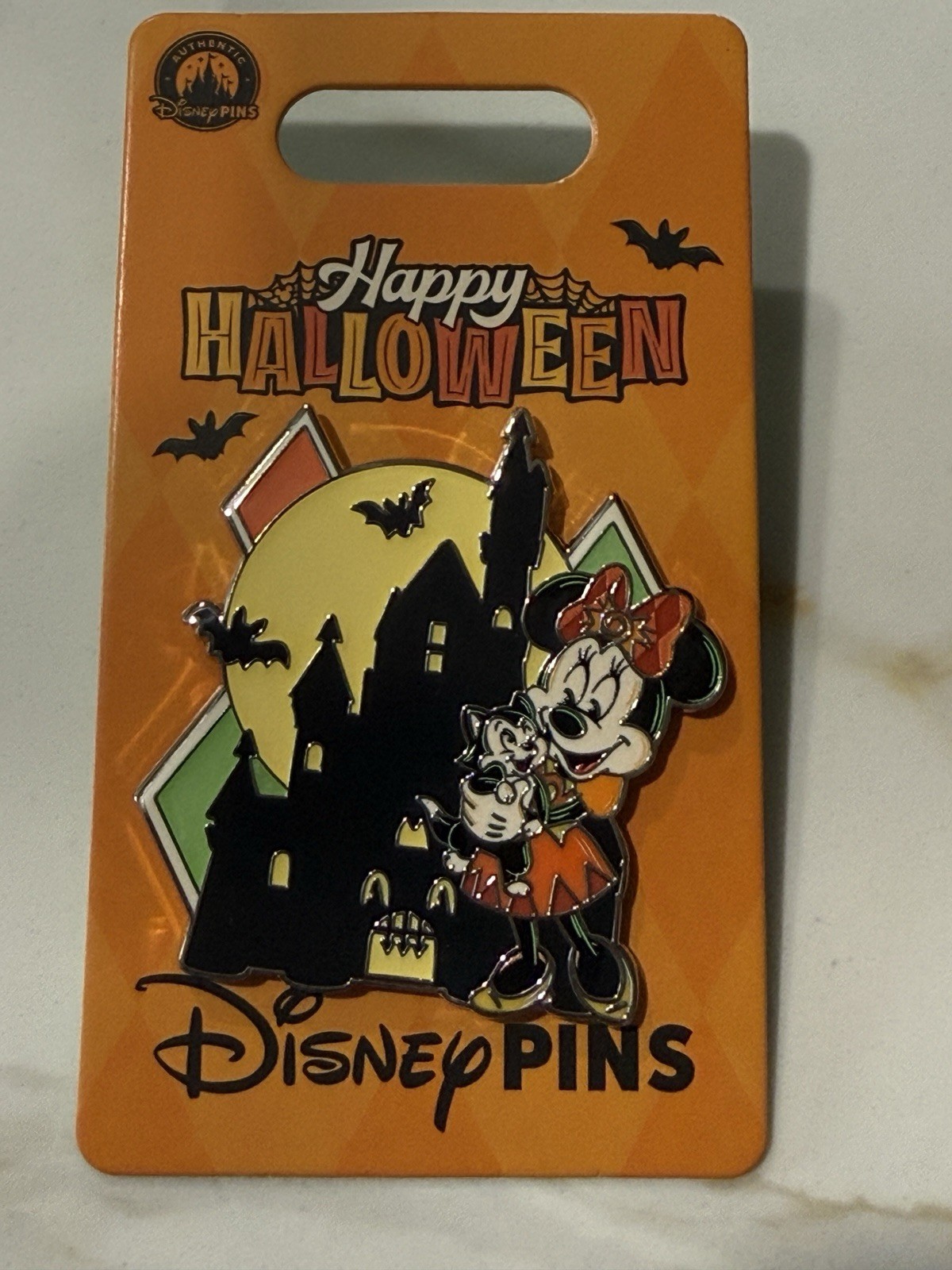 2026 DISNEY HALLOWEEN PIN MINNIE MOUSE HAUNTED HOUSE BATS MOON | eBay UK