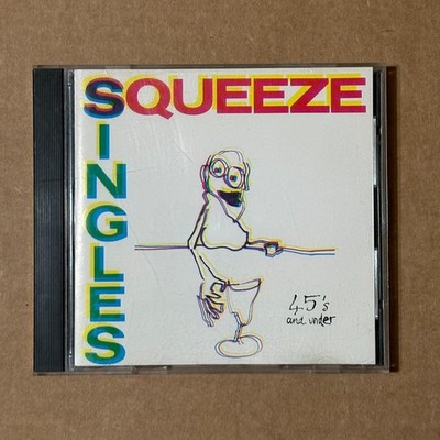 Squeeze Singles 45's and Under CD-4922 A&M AM+ Audio Master Plus CRC