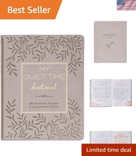 Cappuccino Faux Leather Devotional: 365 Days of Peace for Women Seeking God