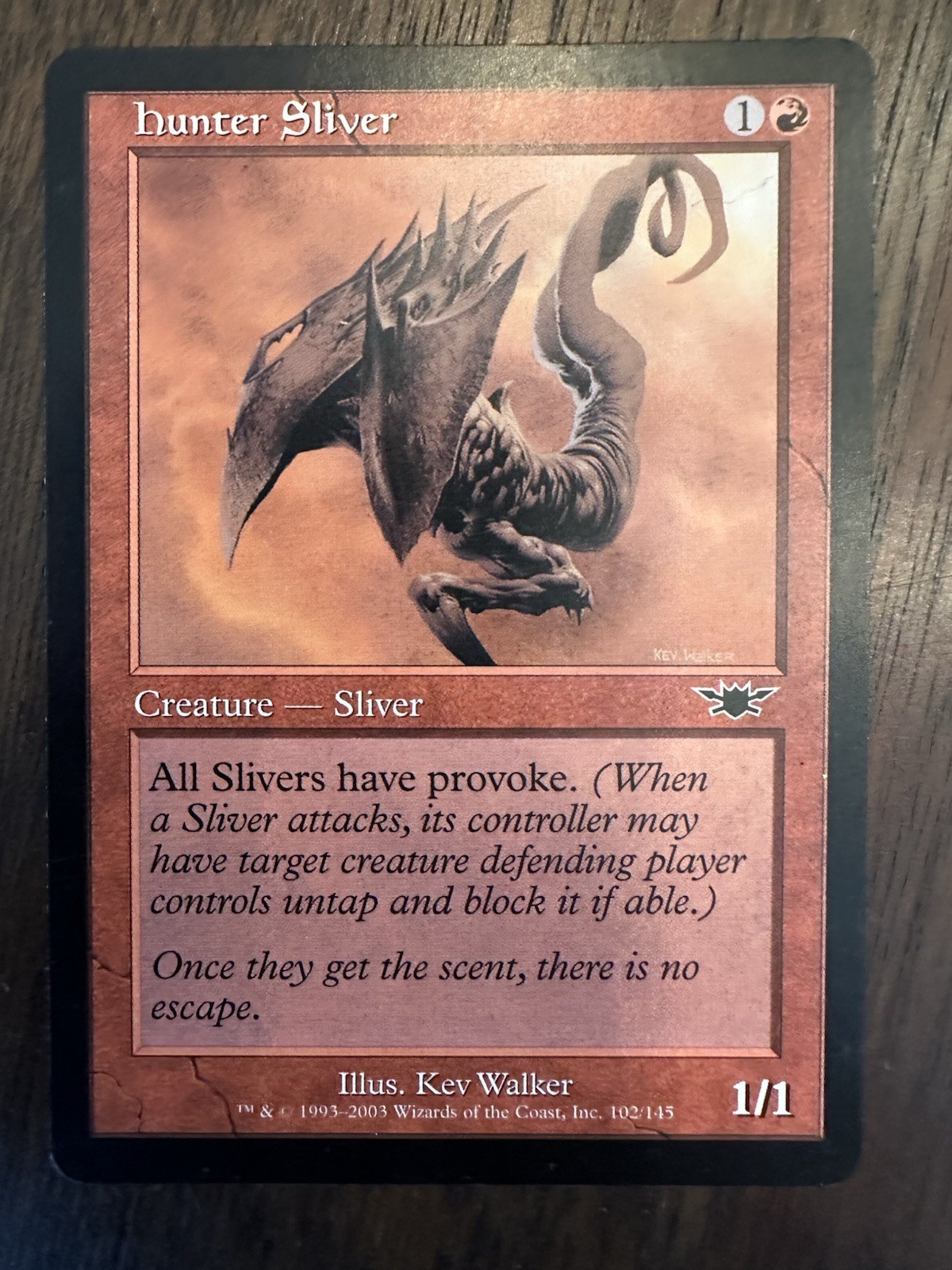 Hunter Sliver : MTG / Legions #102 / NM