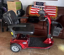 Golden Technologies Companion Red 3 Wheel Scooter GC340