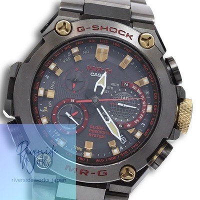 CASIO MRG-G1000B-1A4JR G-Shock MR-G Akazonae Date Solar Radio Herren mit Gara...