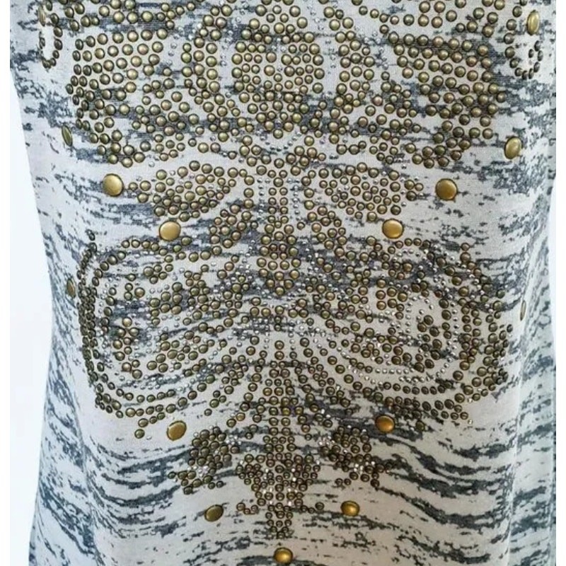 Cache Fleur-de-lis Top Size XL - image 4