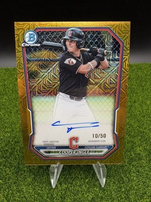 2026 Bowman Chrome Mega Mojo Cooper Ingle Auto Gold 10/50