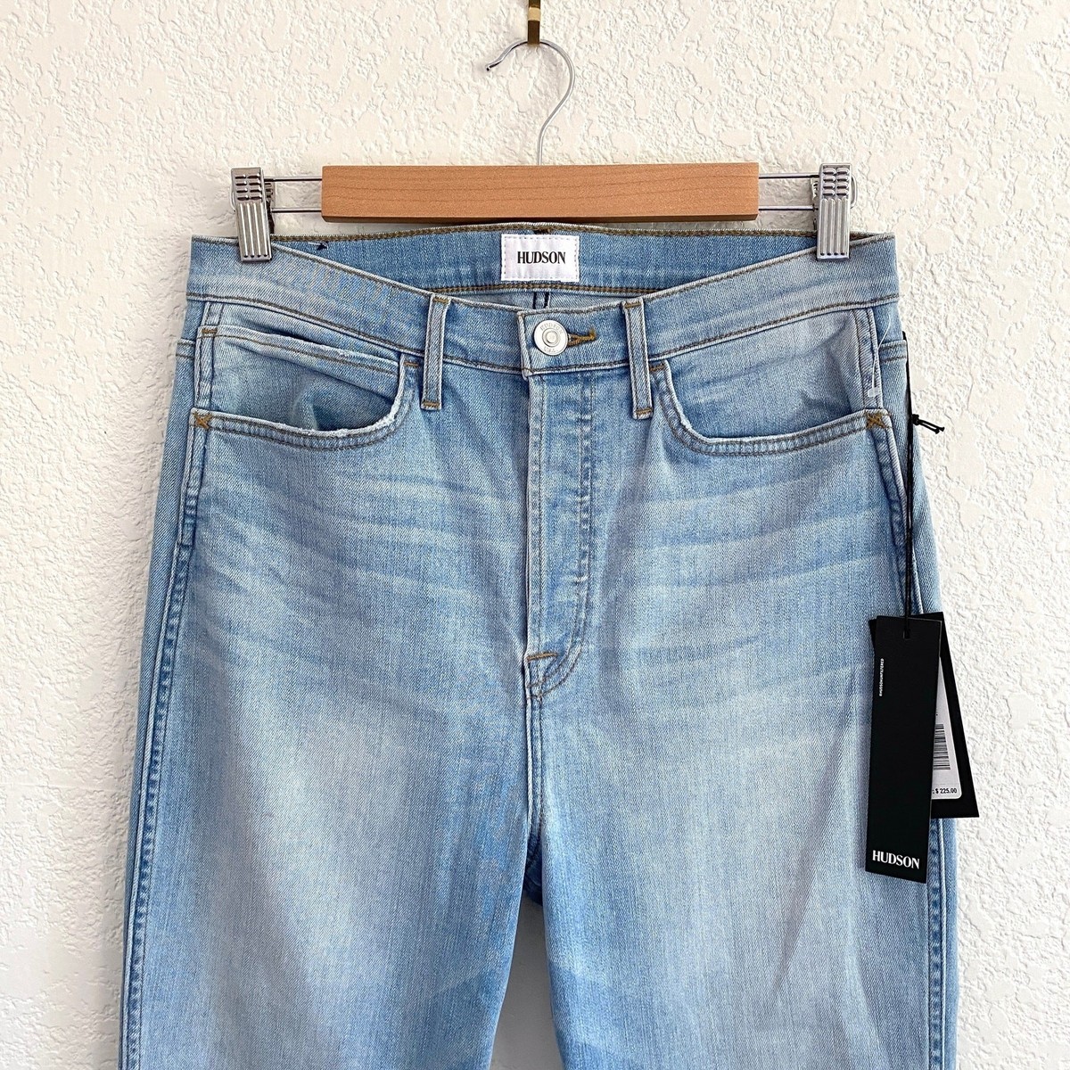 NWT Hudson Jeans Vintage Holly High Rise Crop Flare CLSR Wash Stretch Denim 31 View 2