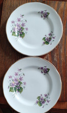 Pair of Vintage Regency Bone China Side plates 155mm made in England