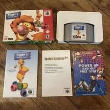 Tiggers Honey Hunt- N64 Complete TESTED CIB