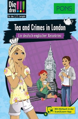 PONS Die Drei !!! - Tea and Crimes in London | Kari Erlhoff | deutsch