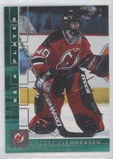 2001-02 ITG Be A Player Memorabilia Emerald 7/10 Scott Clemmensen #374 10r6