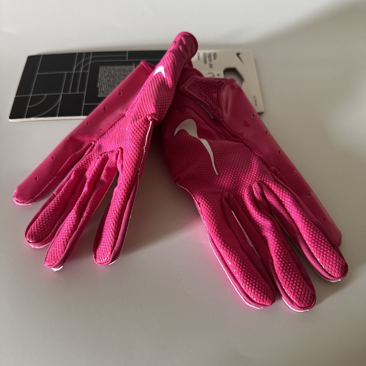 Nike Vapor Jet 7.0 Receivers Football Gloves Adult Size S Pink