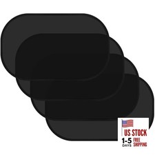 4 Pack Car Window Shade - 20 12 Car Side Window Covers for 19"x12" 4 Black