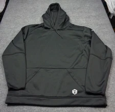 Truewerk M2 Grid Hoodie Mens 2XL Black Workwear Pullover Softshell Tech Pocket