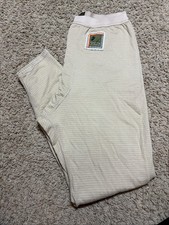 USMC FROG Grid Tan Fleece Base Layer Pants Small Reg