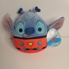 New Squishmallow Kellytoy Plush Disney's Angry Stitch in Alien Suit 6.5 NWT