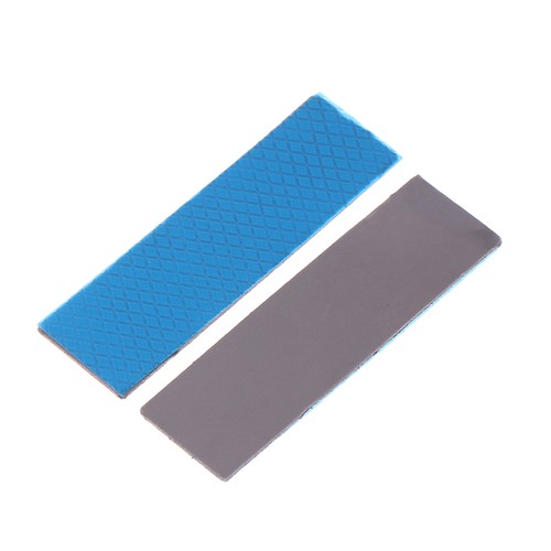 2Pcs 15W M.2 Thermal Pad Conductive Pad Sheet 0.5/1.0/1.5MM Silicon Thermal P .# - Zdjęcie 10 z 15